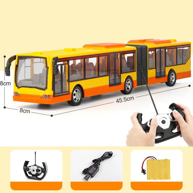 SAMOCHOD-ZDALNIE-STEROWANY® Autobus szkolny zdalnie sterowany Żółty