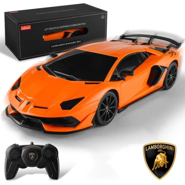 SAMOCHOD-ZDALNIE-STEROWANY® Lamborghini Aventador zdalnie sterowany Pomarańczowy