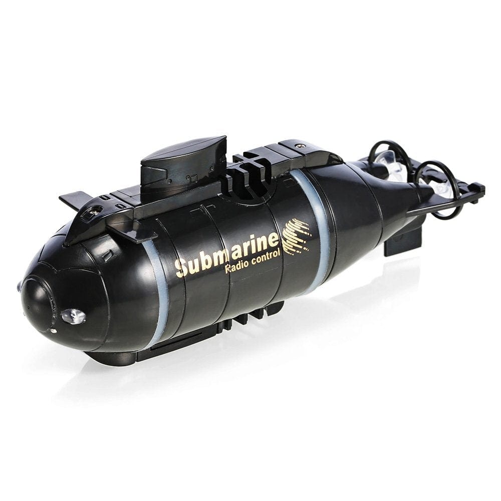 SAMOCHOD-ZDALNIE-STEROWANY® Mała łódź podwodna zdalnie sterowana Czarna