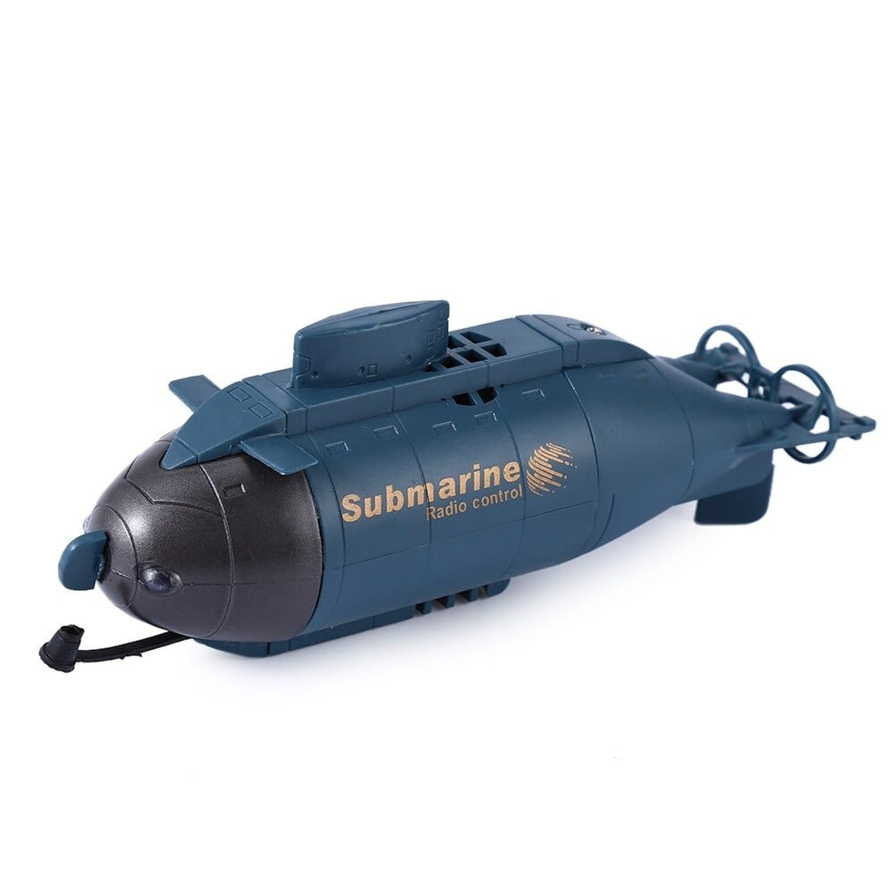SAMOCHOD-ZDALNIE-STEROWANY® Mała łódź podwodna zdalnie sterowana Granatowa
