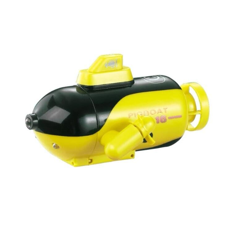 SAMOCHOD-ZDALNIE-STEROWANY® Mała łódź podwodna zdalnie sterowana Zółta