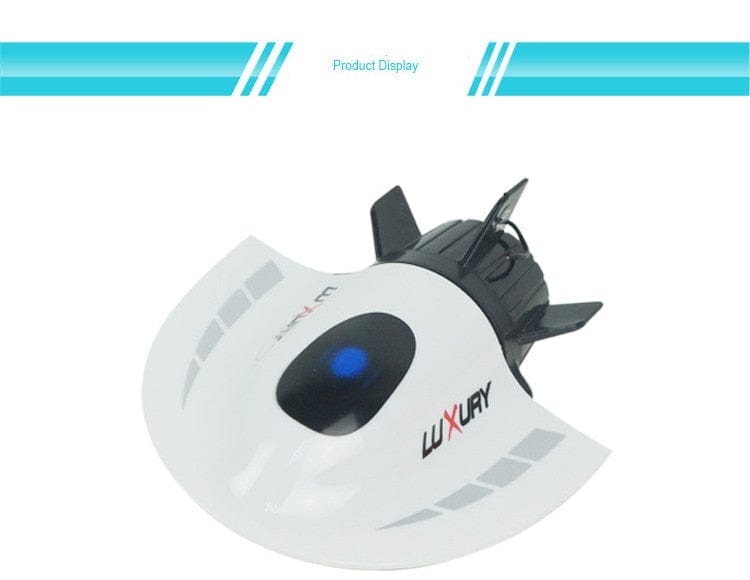 SAMOCHOD-ZDALNIE-STEROWANY® Mini łódź futurystyczna zdalnie sterowana