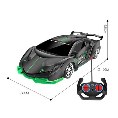 SAMOCHOD-ZDALNIE-STEROWANY® Samochód zdalnie sterowany dla 4-letnich chłopców Czarny Lamborghini