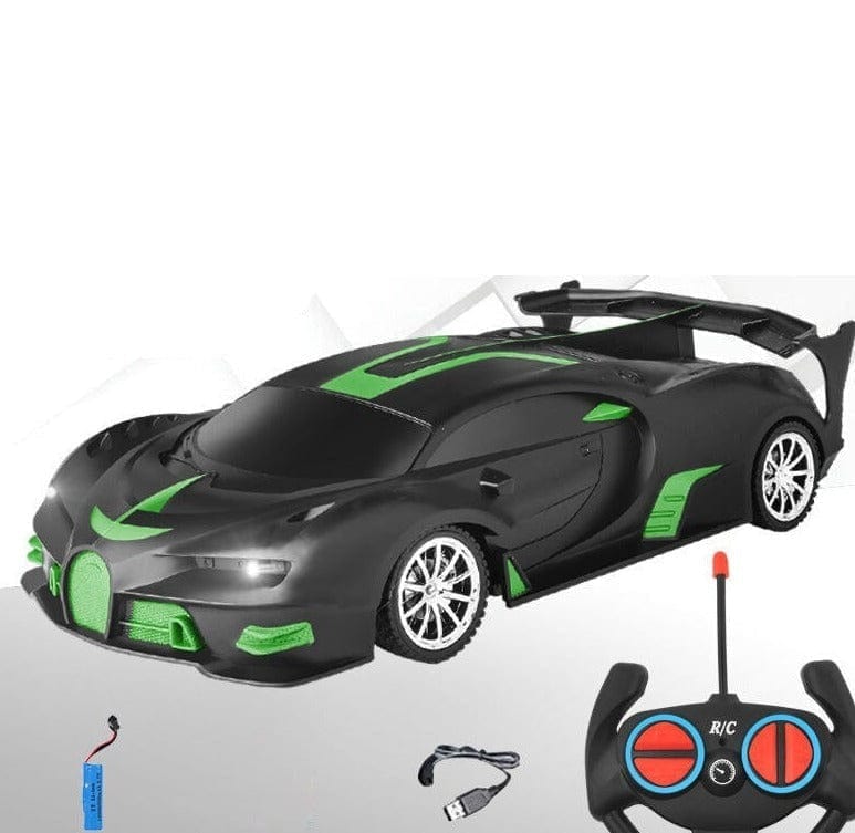 SAMOCHOD-ZDALNIE-STEROWANY® Samochód zdalnie sterowany dla dzieci Czarny / Bugatti