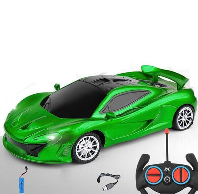 SAMOCHOD-ZDALNIE-STEROWANY® Samochód zdalnie sterowany dla dzieci Zielony / McLaren