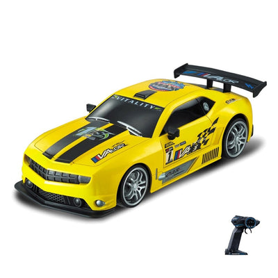 SAMOCHOD-ZDALNIE-STEROWANY® Samochód zdalnie sterowany markowy Corvette Żółty