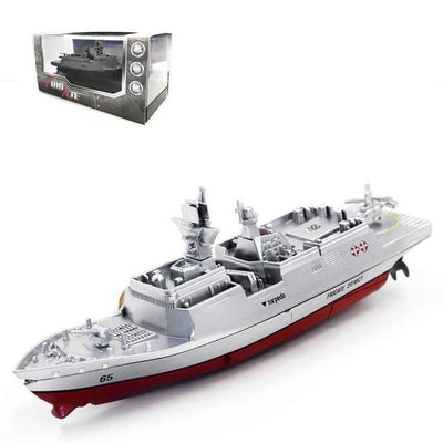 SAMOCHOD-ZDALNIE-STEROWANY® Statek zdalnie sterowany zabawka Fregata Biała