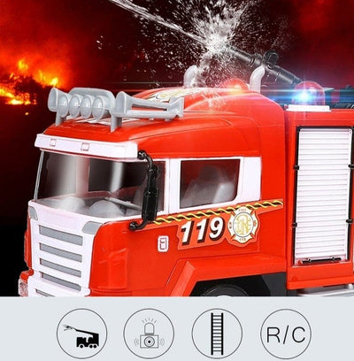 SAMOCHOD-ZDALNIE-STEROWANY® Wóz strażacki zdalnie sterowany