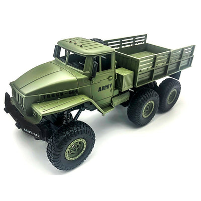 SAMOCHOD-ZDALNIE-STEROWANY® Zdalnie sterowana ciężarówka z przyczepą wojskową