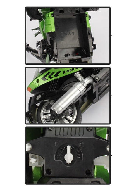 SAMOCHOD-ZDALNIE-STEROWANY® Zdalnie sterowany motocykl 25 km/h